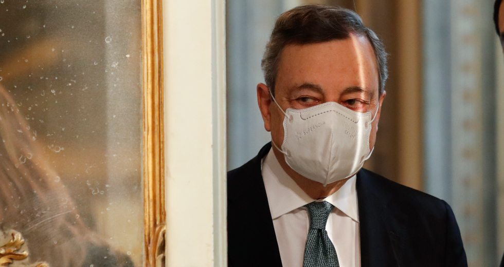 Θετικός στον κορονοϊό ο Μάριο Ντράγκι
