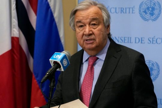 Ο Γενικός Γραμματέας του ΟΗΕ κηρύχθηκε «ανεπιθύμητο πρόσωπο» στο Ισραήλ