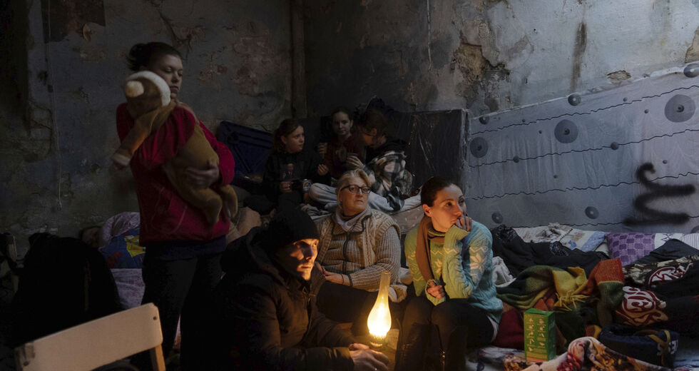 Η ζωή εν τάφω στην Ουκρανία
