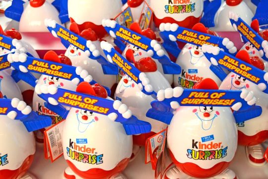 Αποσύρονται σοκολάτες της Kinder στη Γαλλία λόγω σαλμονέλας σε παιδιά