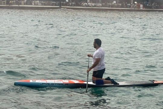 Χανιώτης κωπηλάτης έκανε τον γύρο της Κρήτης για τη διάδοση του εθελοντισμού