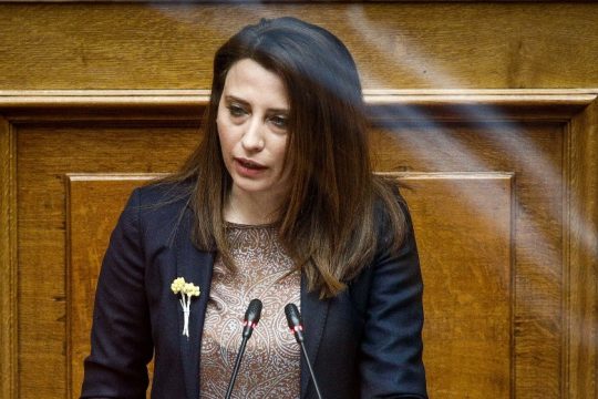 Η Νίνα Κασιμάτη στο Π.Γ. της Ευρωπαϊκής Αριστεράς στο Συμβούλιο της Ευρώπης