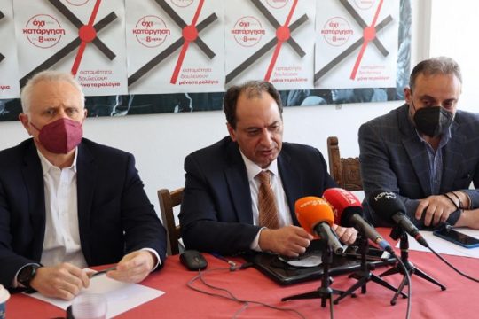 Χρ. Σπίρτζης από Ηράκλειο: «Η Κρήτη έχει βαρύτητα στην οικονομία της χώρας»