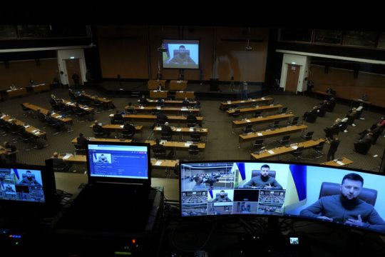 Κύπρος: χωρίς αναφορά στην τουρκική εισβολή η ομιλία Ζελένσκι