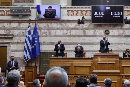 ΚΚΕ: Δικαιωθήκαμε για τη στάση μας στην ομιλία Ζελένσκι