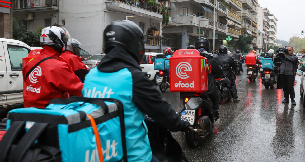 Διεθνής δίτροχη απεργία για κούριερ και ντελίβερι