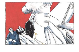 Σκίτσο της Εφ.Συν. [Μ.Κουντούρης 04.05.2022]