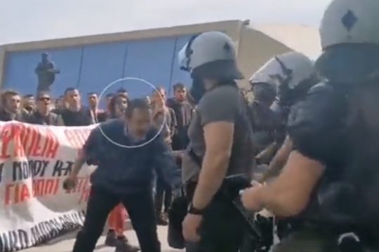 Στη Βουλή από τον Δ. Κουτσούμπα η δράση του «κυρίου» στο ΑΠΘ που προκάλεσε επέμβαση των ΜΑΤ