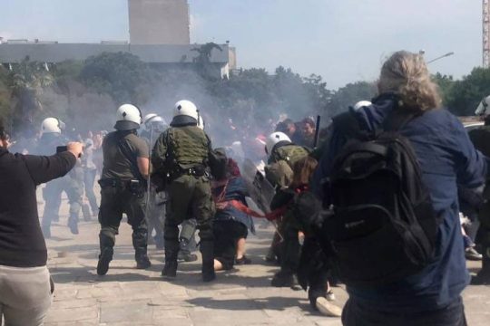 Διαδηλώσεις και πολιτικές αντιδράσεις για το όργιο καταστολής στο ΑΠΘ