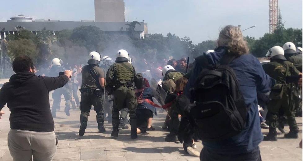 Διαδηλώσεις και πολιτικές αντιδράσεις για το όργιο καταστολής στο ΑΠΘ