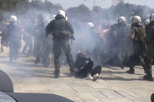 Μέχρι και ο επικεφαλής των ΜΑΤ τους έβρισε για το όργιο καταστολής στο ΑΠΘ