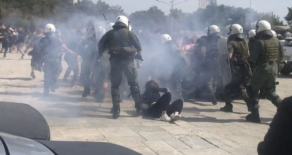 Μέχρι και ο επικεφαλής των ΜΑΤ τους έβρισε για το όργιο καταστολής στο ΑΠΘ