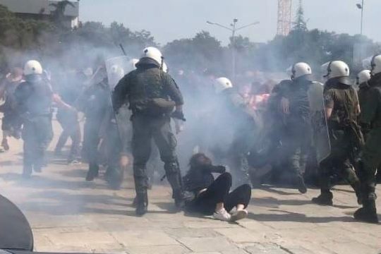 Εμπόλεμη ζώνη η ΣΘΕ στο αστυνομοκρατούμενο ΑΠΘ