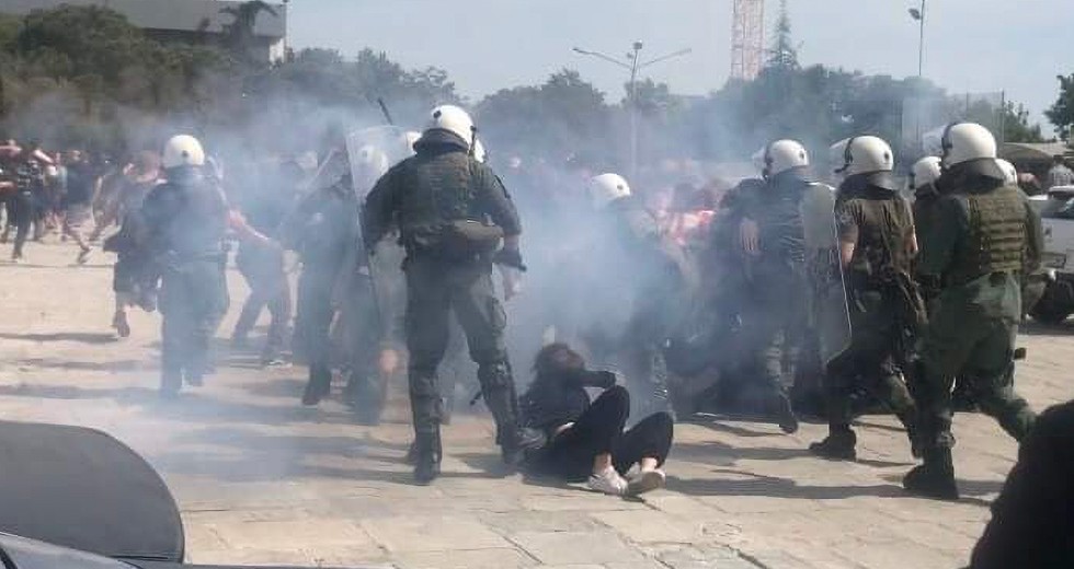 Εμπόλεμη ζώνη η ΣΘΕ στο αστυνομοκρατούμενο ΑΠΘ