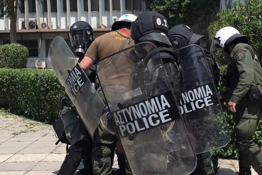 Τέσσερις συλλήψεις στα τελευταία επεισόδια στο ΑΠΘ