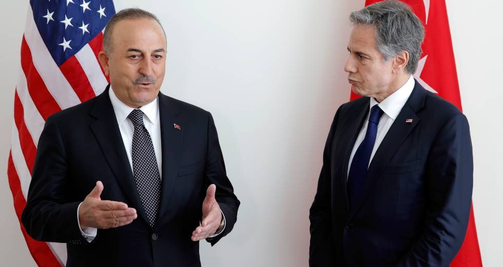 «Καρφιά» Τσαβούσογλου για Ελλάδα – Κύπρο στο τετ α τετ με τον Μπλίνκεν