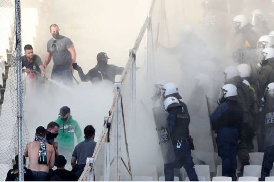 Επεισόδια πριν την έναρξη του τελικού στο ΟΑΚΑ