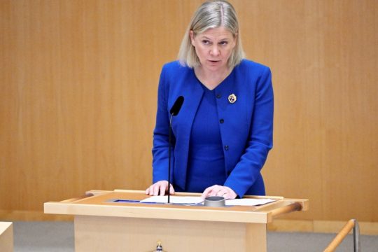 Ανακοινώθηκε και επίσημα το αίτημα ένταξης της Σουηδίας στο ΝΑΤΟ