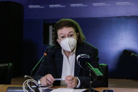 Ο υπόδικος για κακουργήματα εκπρόσωπος της Λ. Μενδώνη