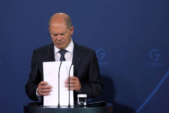 Προσεχώς διάγγελμα Σολτς με την Ουκρανία στο επίκεντρο 