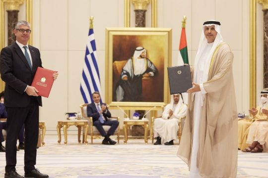 Συμφωνία επενδυτικής συνεργασίας Ελλάδας–ΗΑΕ ύψους 4 δισ. ευρώ