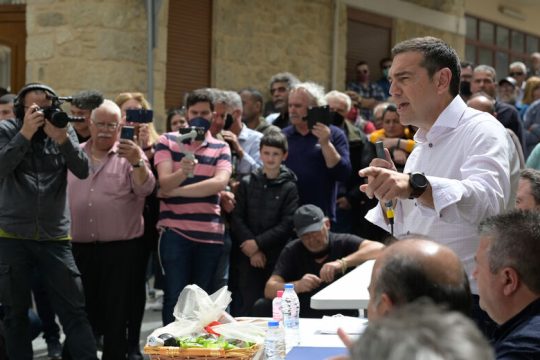 Σε Χανιά και Ρέθυμνο τη Δευτέρα ο Αλέξης Τσίπρας