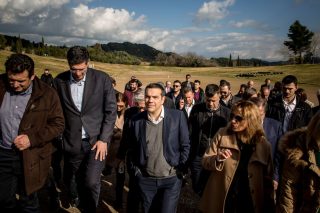 Δίπλα στους αγρότες της Ηλείας ο Τσίπρας