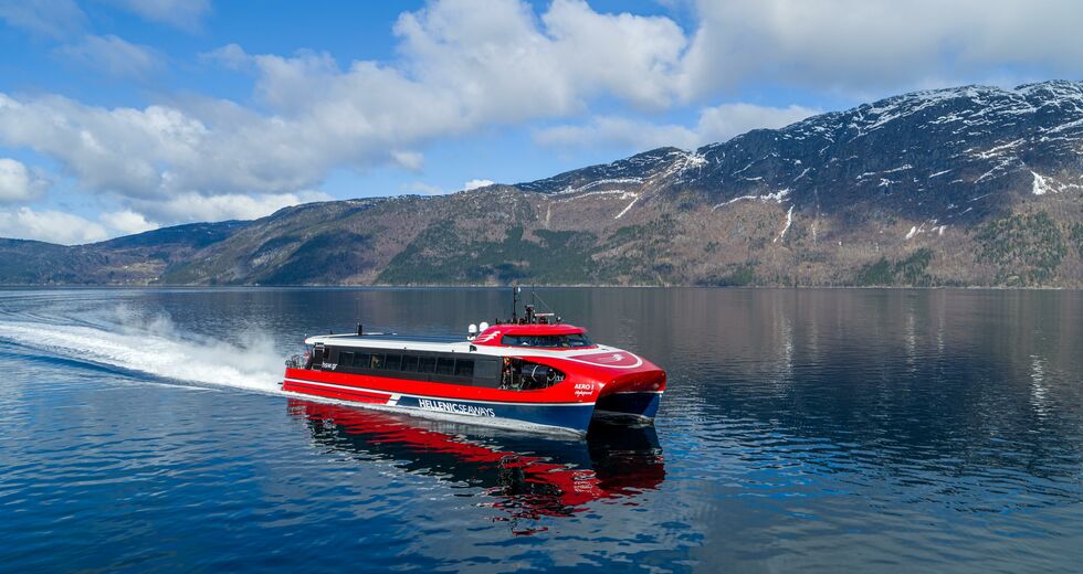 Ξεκινά το catamaran «Aero 1 Highspeed»