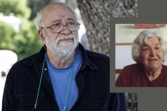 Ο Παντελής Βούλγαρης –κι εμείς μαζί του– αποχαιρετά την Ελένη Βούλγαρη-Γκολέμα