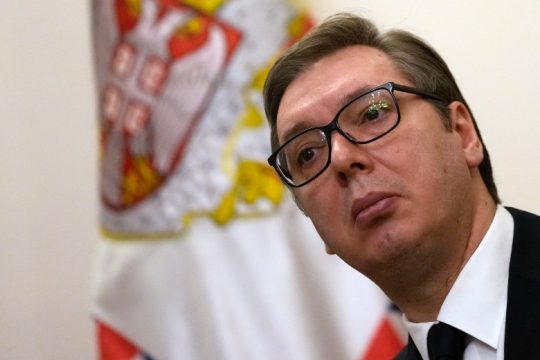 Έκπληκτος ο Βούτσιτς για την «υστερία κατά της Σερβίας» με αφορμή το ταξίδι Λαβρόφ