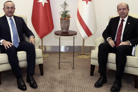 Επίθεση Τσαβούσογλου από τα κατεχόμενα και για το Κυπριακό