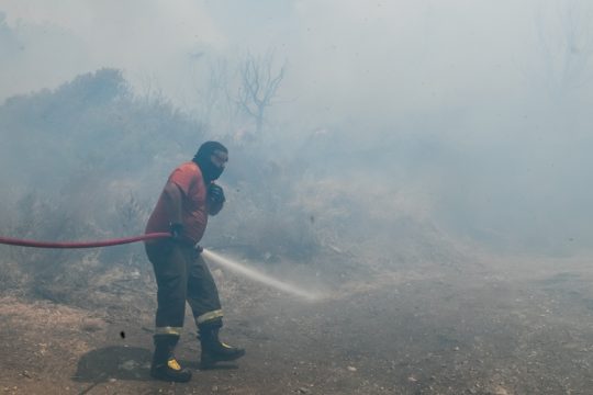 Φωτιά στην Εύβοια ξύπνησε μνήμες