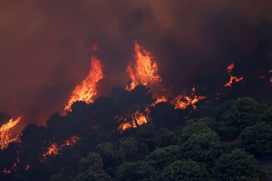 Μεγάλες πυρκαγιές στην Ισπανία