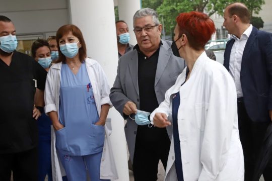 Κουτσούμπας από ΑΧΕΠΑ: Έργο όλων των κυβερνήσεων η υποβάθμιση της δημόσιας υγείας