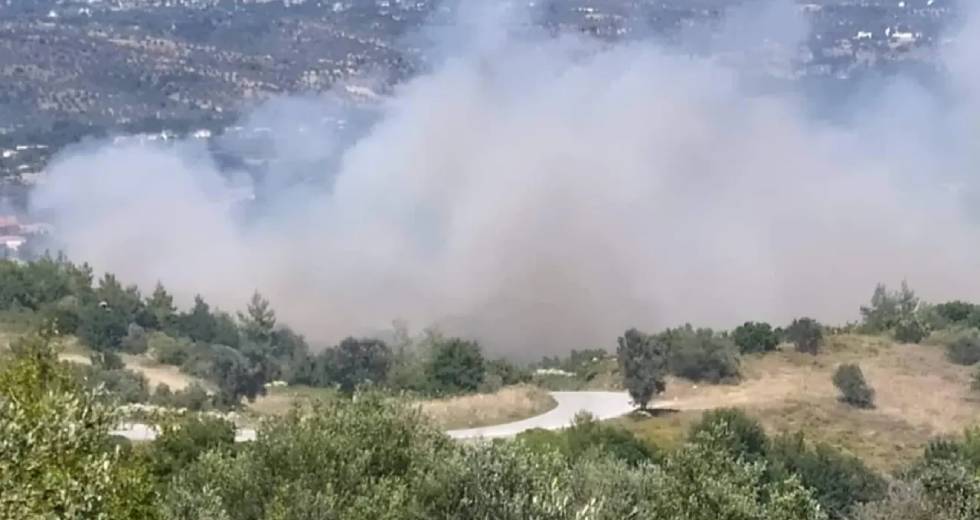 Εντολή εκκένωσης του χωριού Κρεμαστός