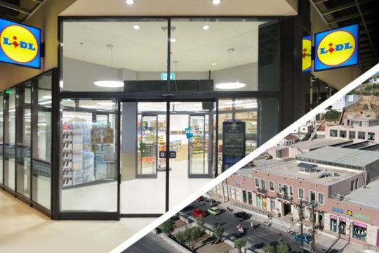 Εκσυγχρονισμένο κατάστημα Lidl στη Σύρο