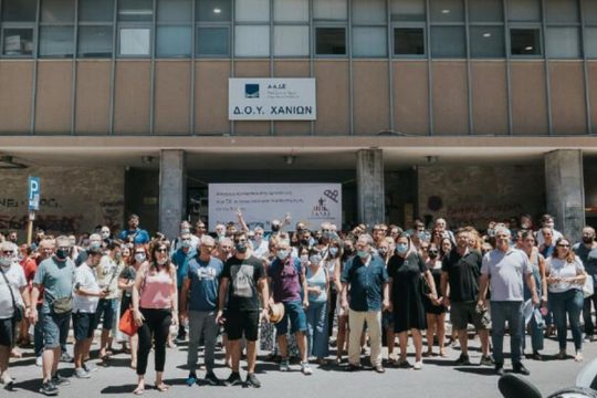 Σε κινητοποιήσεις οι λογιστές των Χανίων