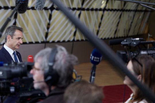 Ικανοποιημένος ο Μητσοτάκης με το προσχέδιο της Ε.Ε. για Τουρκία