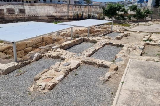 Ανοιχτή και δωρεάν για το κοινό η Παλαιοχριστιανική Βασιλική του Καστρίου