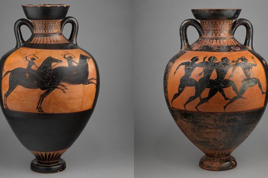 Παναθηναϊκοί αμφορείς από το Τορόντο του Καναδά στη γενέθλια γη