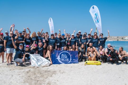 Keep Paros Blue: Περιβαλλοντική ενέργεια από τον ΟΦΕΤ & τον Οργανισμό All for Blue