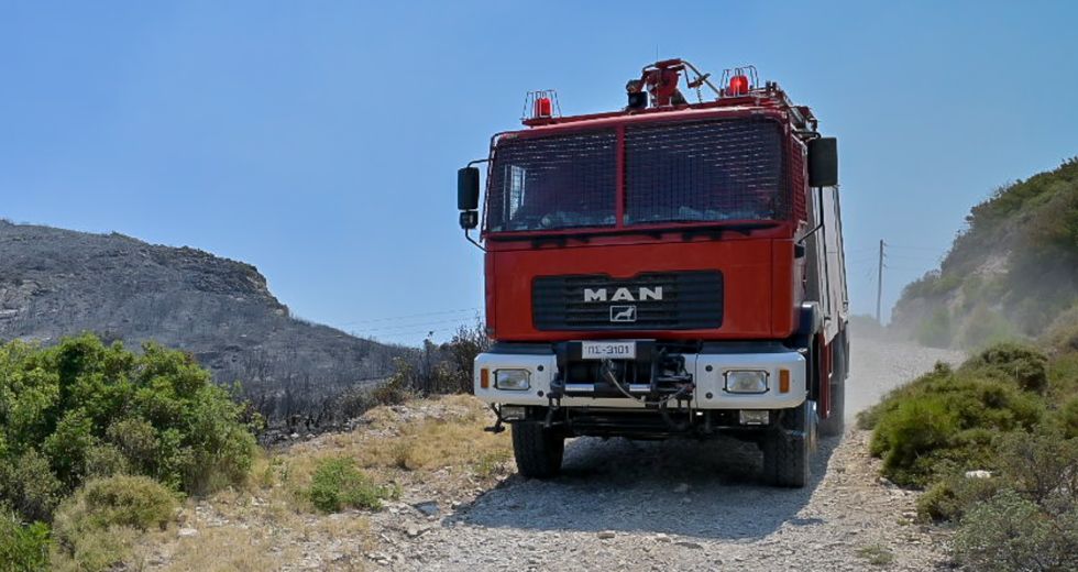 Πύρινο μέτωπο στην Αρκαδία