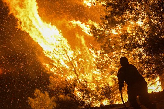 Έρευνα του Πολυτεχνείου Κρήτης για την αέρια ρύπανση από δασικές πυρκαγιές
