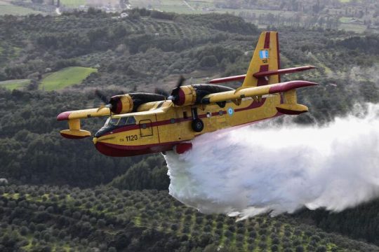 Πυρκαγιά σε γεωργική έκταση Φίχτι Αργολίδας