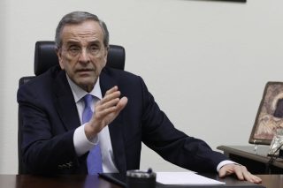 Ηχηρή απουσία Σαμαρά από ομιλία Μητσοτάκη