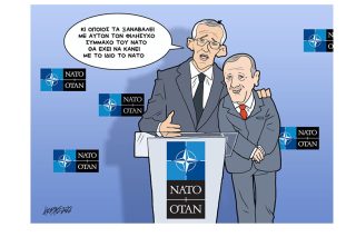 Σκίτσο της Εφ.Συν. [Κ.Γρηγοριάδης 14.06.2022]
