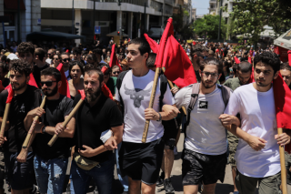 Φοιτητικό συλλαλητήριο στην Αθήνα με μηνύματα προς πολλούς αποδέκτες