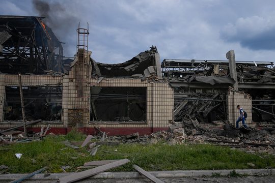 Σε ρωσικό κλοιό το εργοστάσιο Αζότ στο Σεβεροντονέτσκ