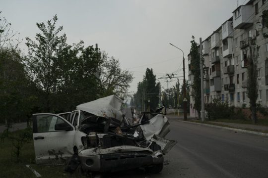 Εκρήξεις συνταράσσουν τη Μικολάιβ στην ανατολική Ουκρανία