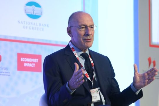 Ο Δρ. Κ. Καραγιαννάκος στο 26ο Συνέδριο Economist